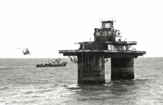 Demolition of Sunk Head Fort 1967