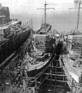 USS Density under construction