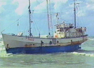 MV Kajur aground
